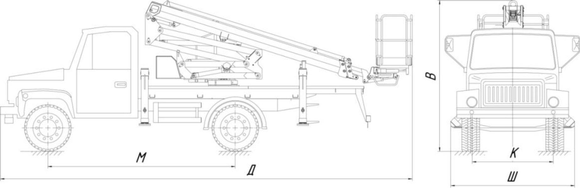 ГАЗ 3309 4х2