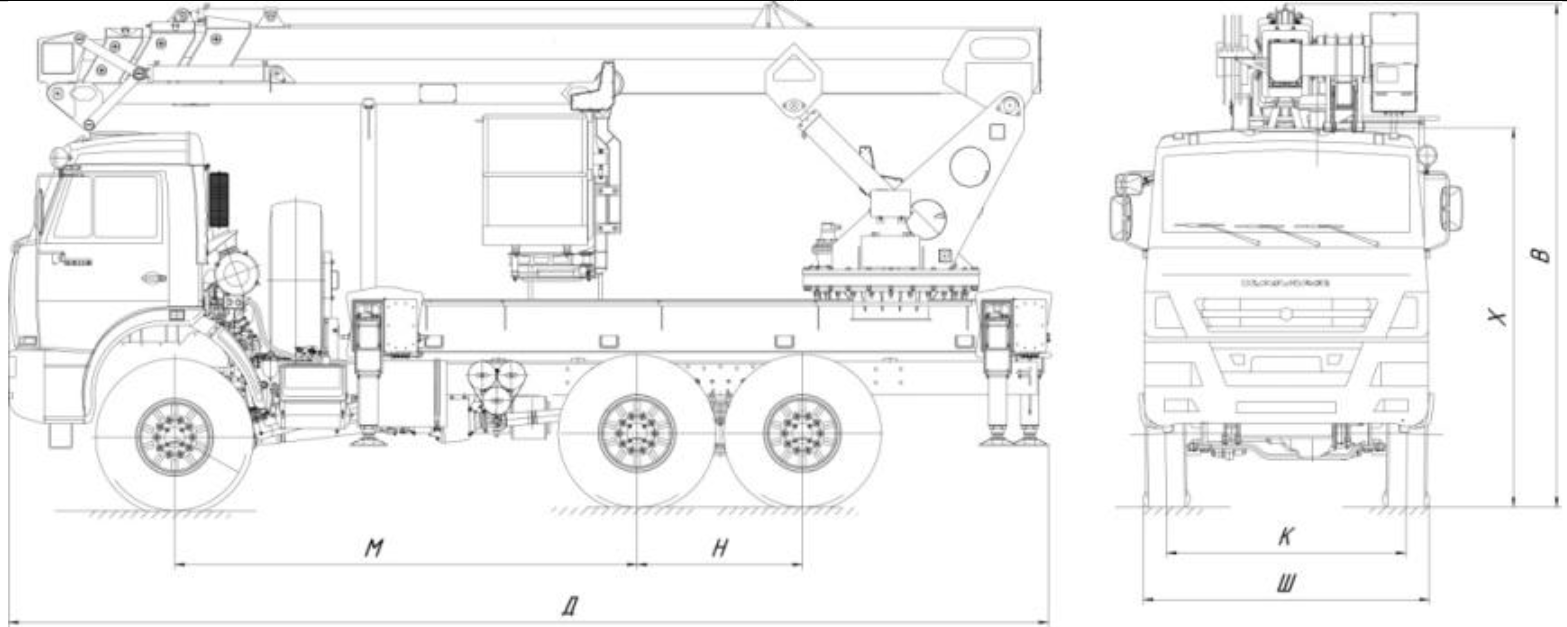 КАМАЗ 43118 6х6