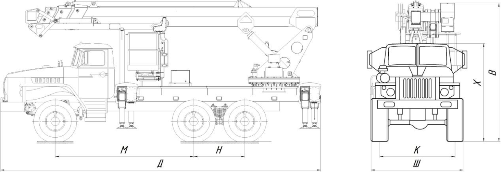 УРАЛ 4320 6х6